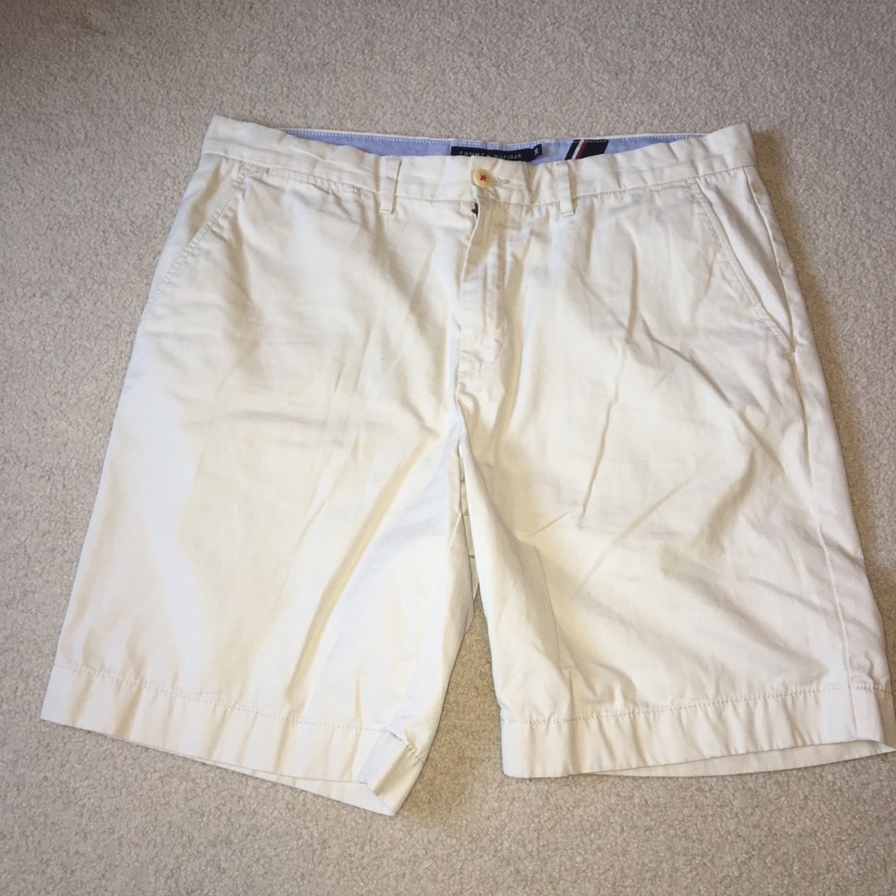 Tommy Hilfiger White dress shorts